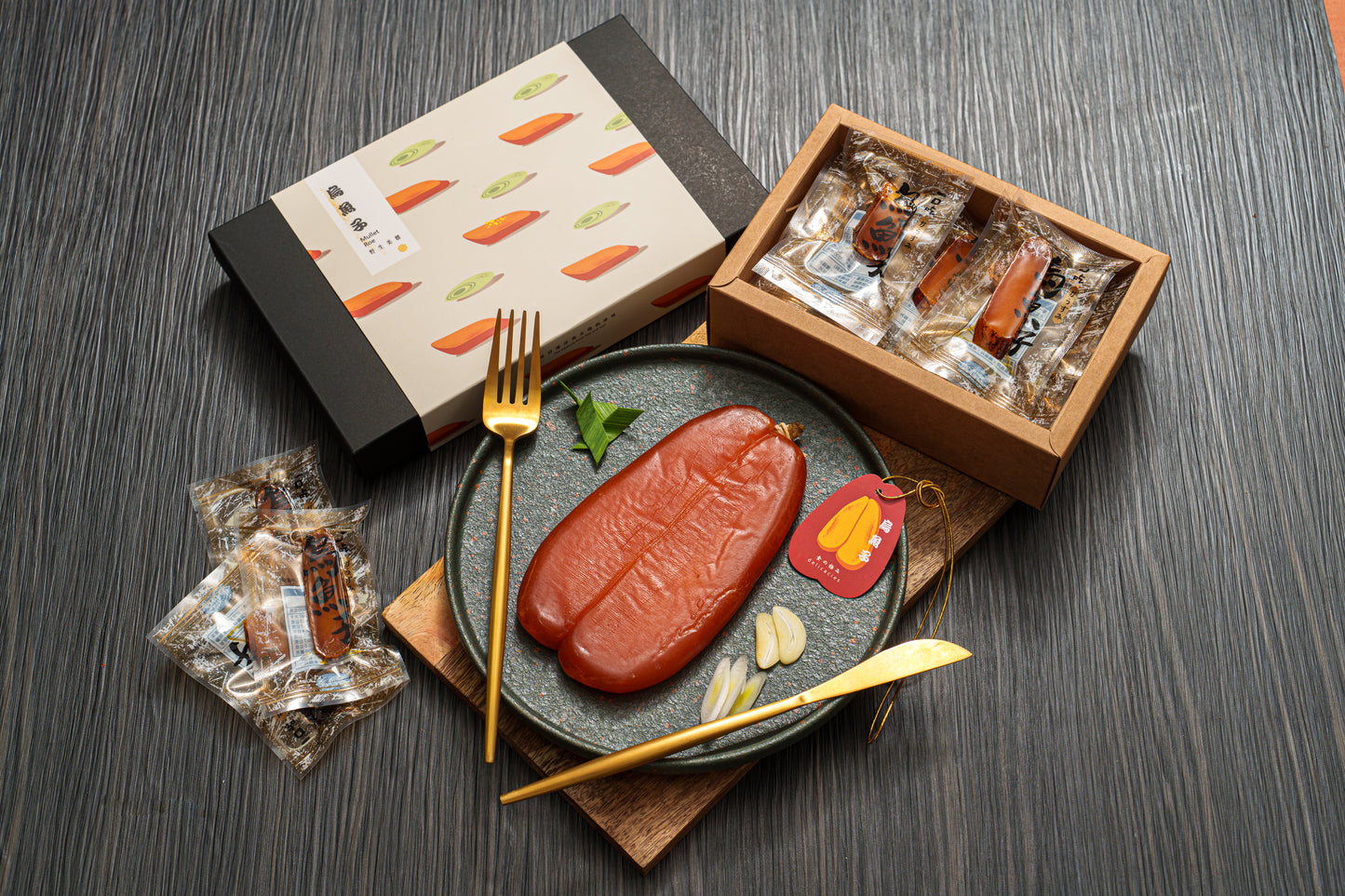 『一片式禮盒』溏心烏魚子